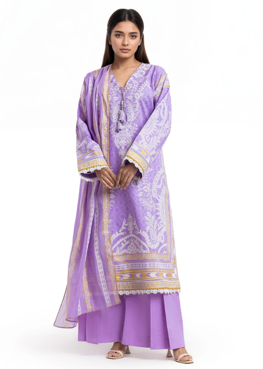 Ethnic Haze - 3 Pc  (WU3PPBS26LI1F105) - Image 3