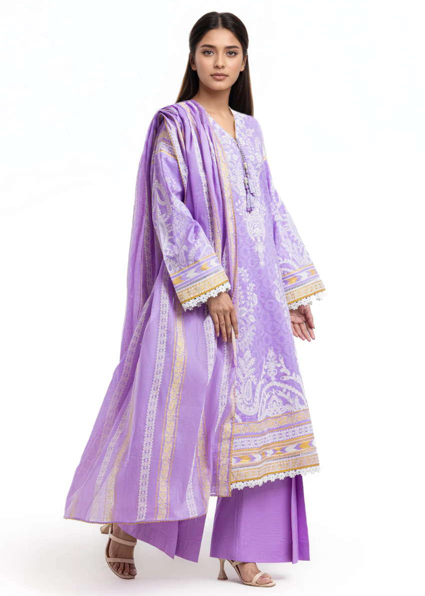 Ethnic Haze - 3 Pc  (WU3PPBS26LI1F105) - Image 6