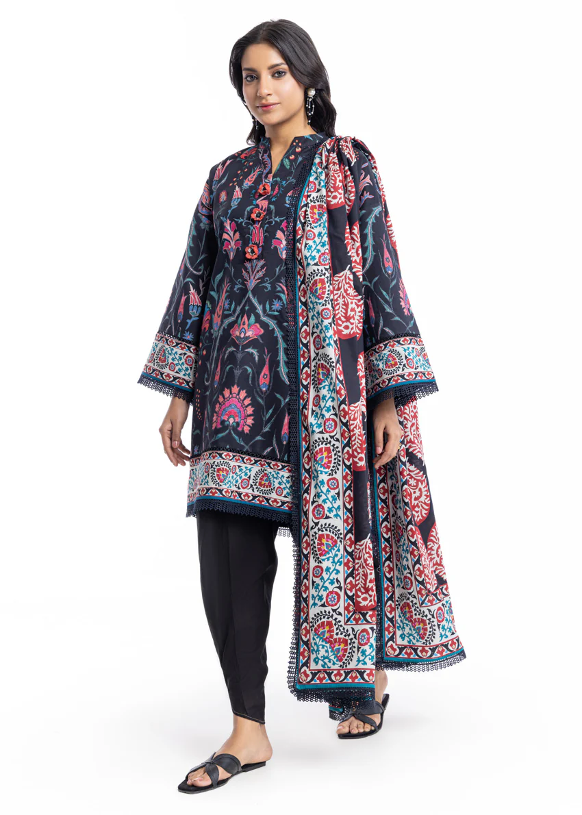Kantha - 3 Pc (WU3PPBS26LI1F75) - Image 3