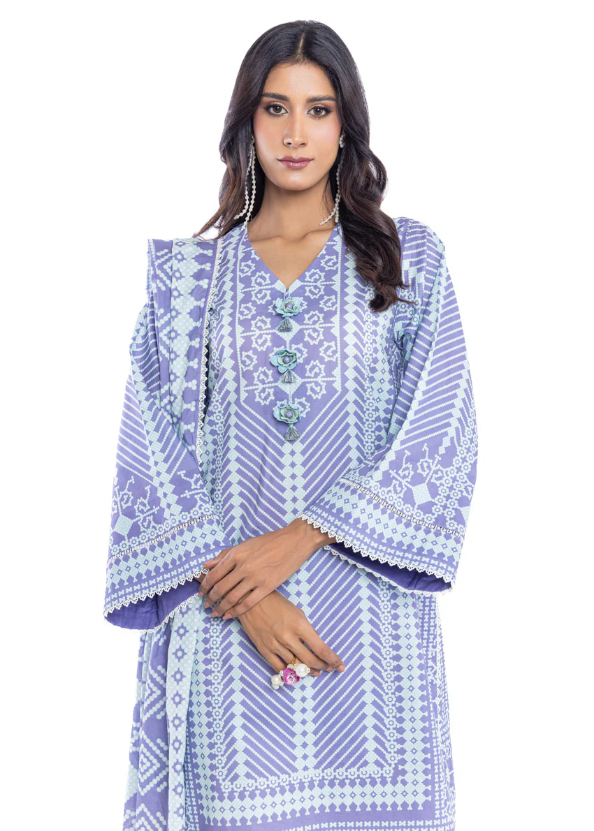 Ethnic Haze - 3 Pc  (WU3PPBS26LI2M50) - Image 3