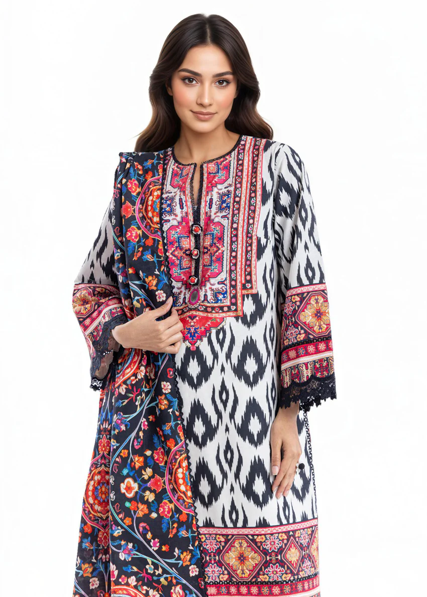 Gul Bahar - 3 Pc (WU3PPBS26LI2M77) - Image 5