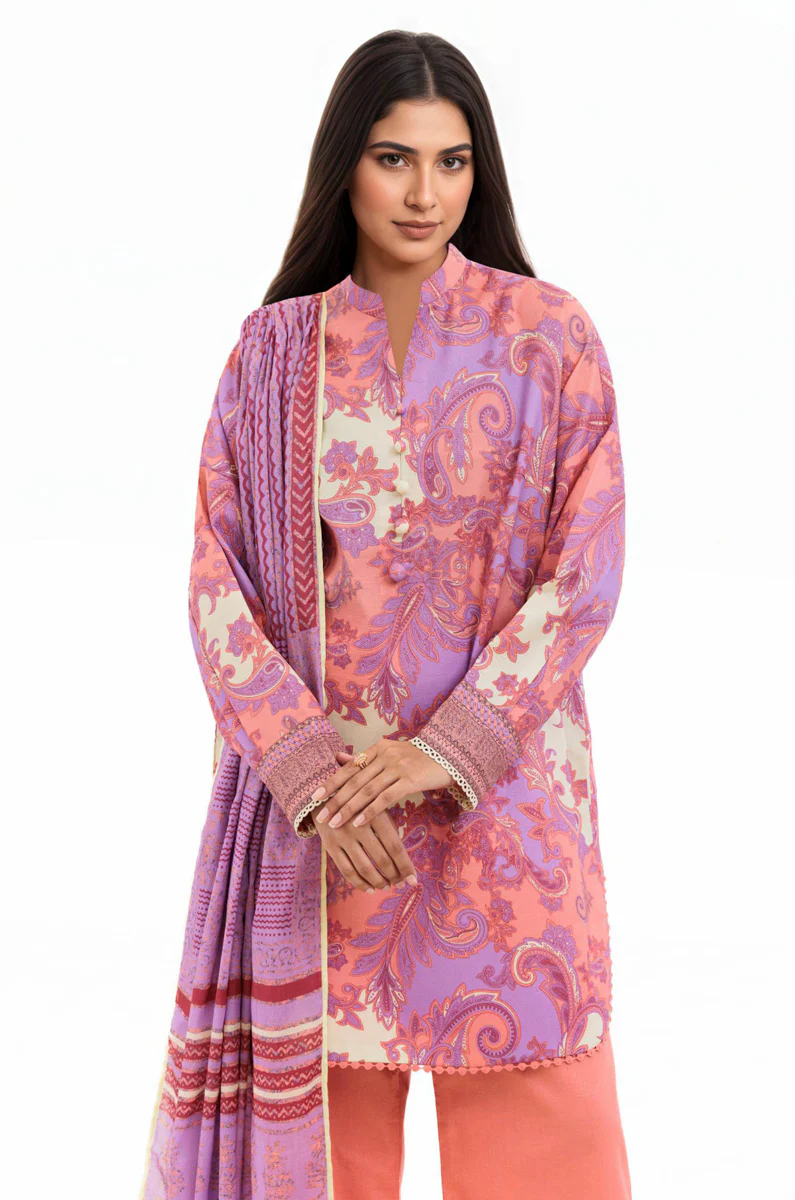 Jashn-E-Rang - 3 Pc (WU3PPBS26LI3A26) - Image 5