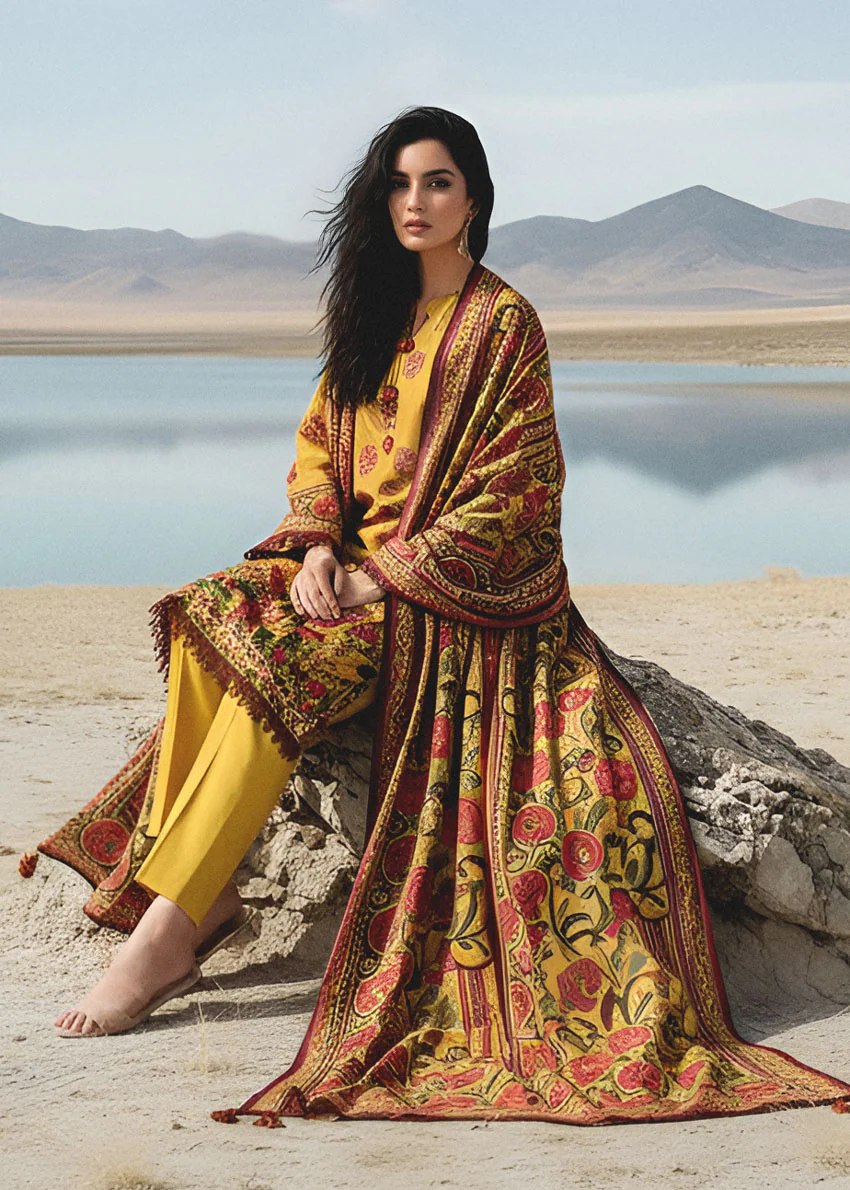 Gul-E-Dawadi - 3 Pc (WU3PPBW25SO9O41) - Image 5