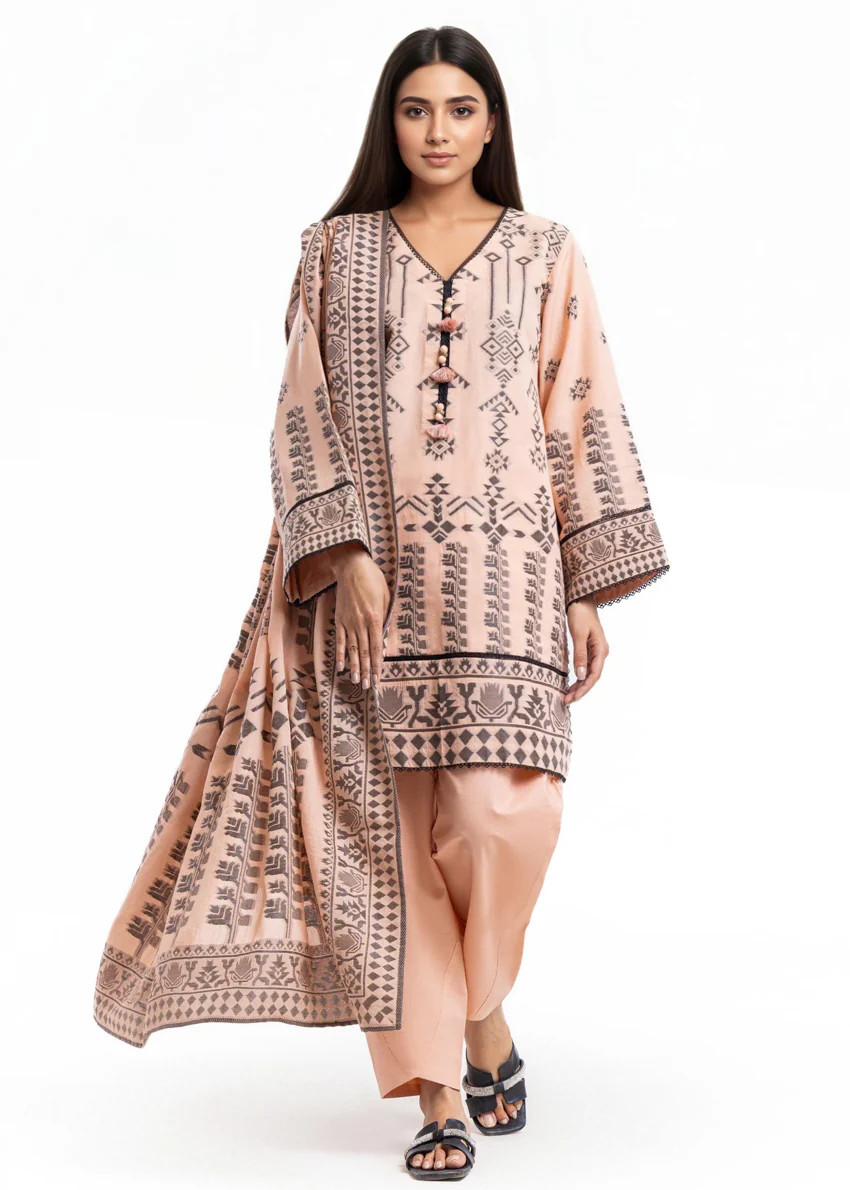 Peach-Jacquard-3 Piece (WU3PSBS26K2M16) - Image 4