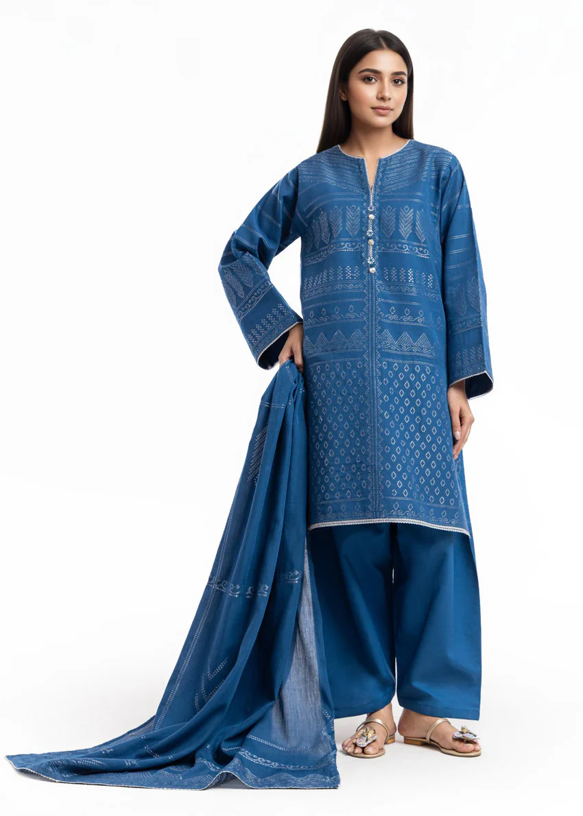 Blue-Jacquard-3 Piece (WU3PSBS26K2M2)
