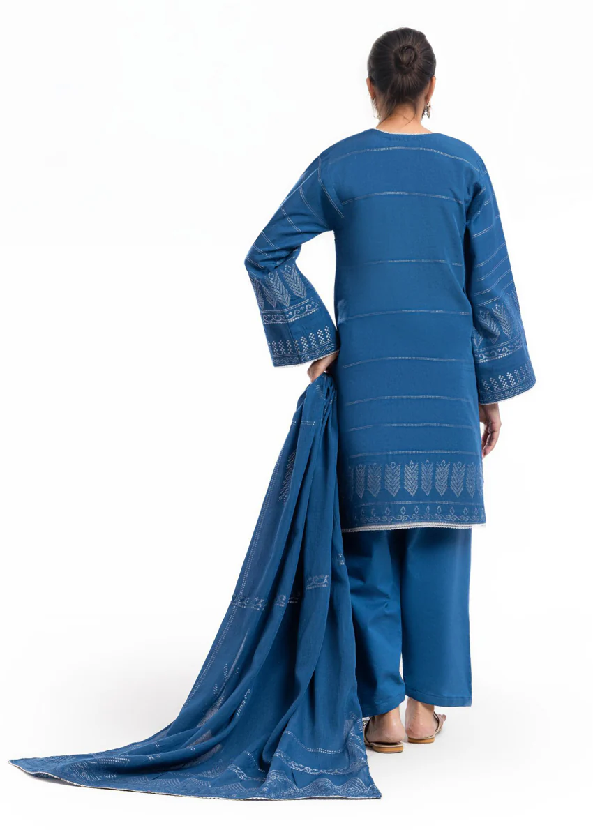 Blue-Jacquard-3 Piece (WU3PSBS26K2M2) - Image 2