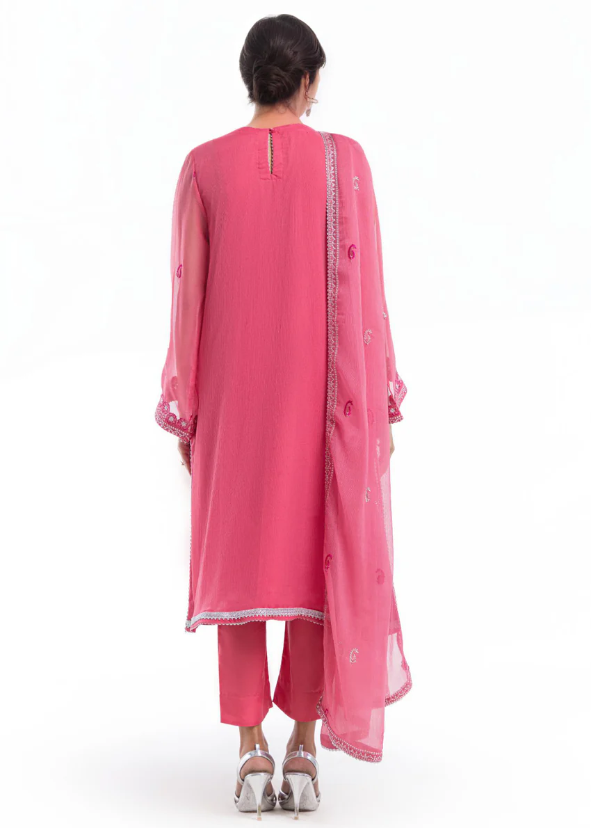 Pink-Chiffon-3 Piece (WU3PSLS25AF14P) - Image 2