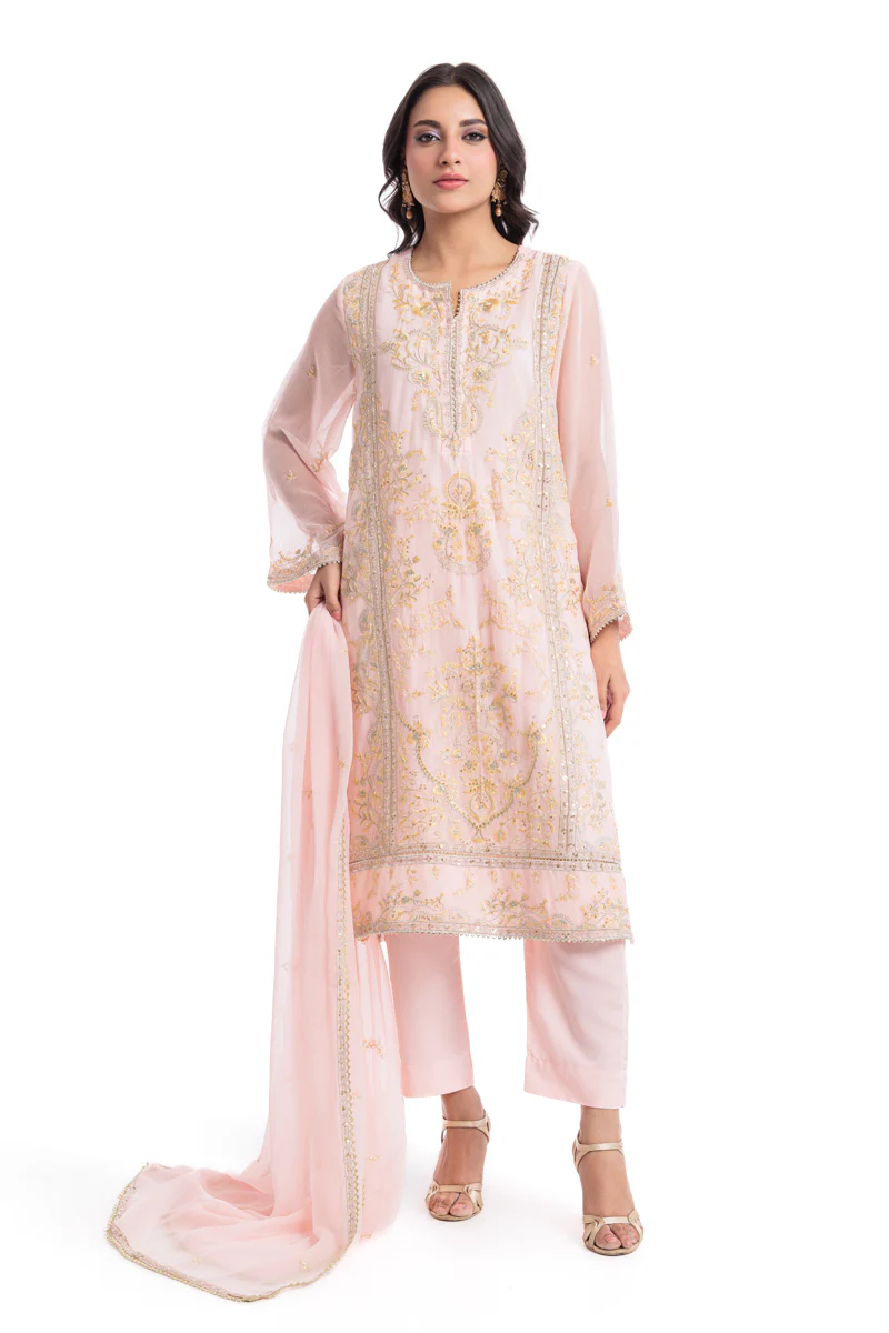 L-Pink-Chiffon-3 Piece (WU3PSLS25AF1P) - Image 2