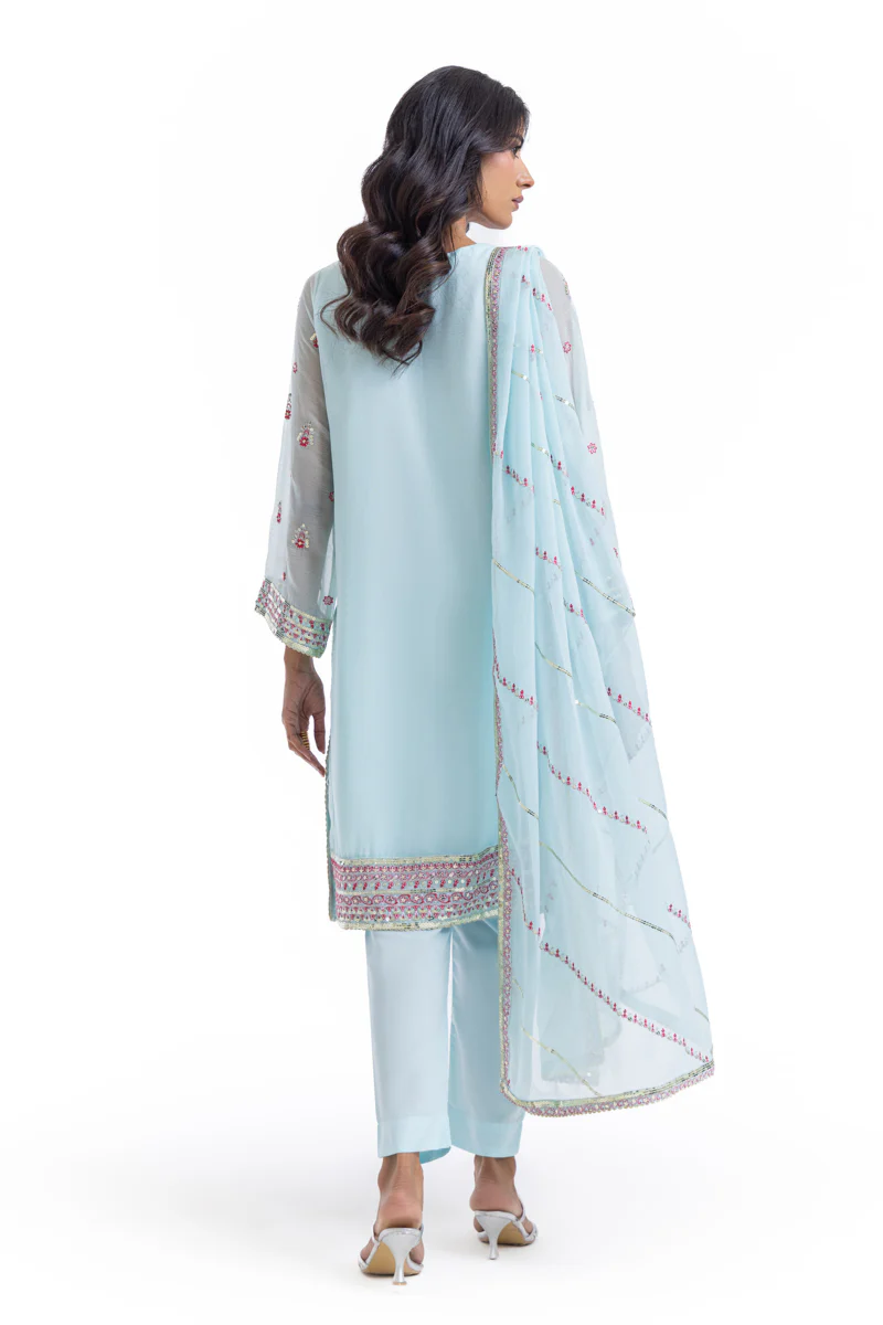 L-Blue-Chiffon-3 Piece (WU3PSLS25AF6P) - Image 3