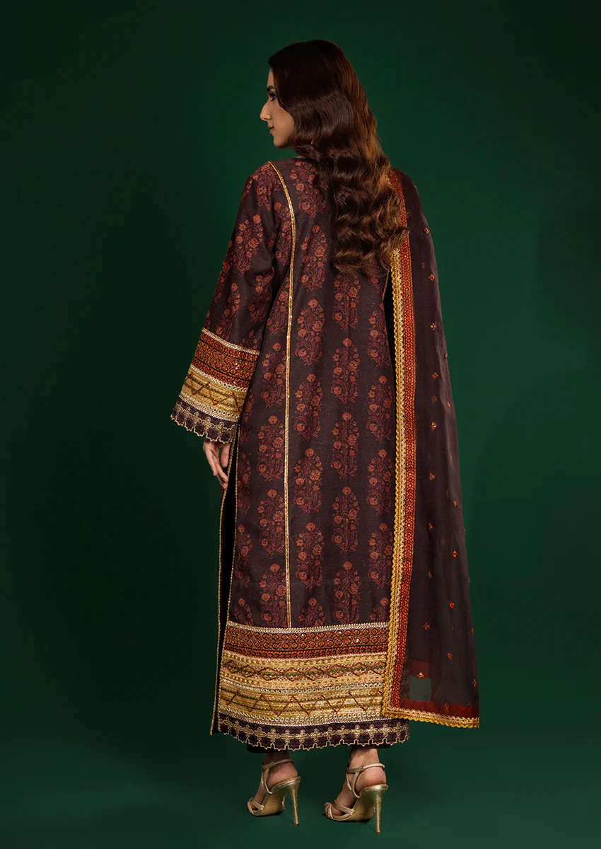 Qalamkar - 3 Pc (WU3PSLW25SE9O9) - Image 2