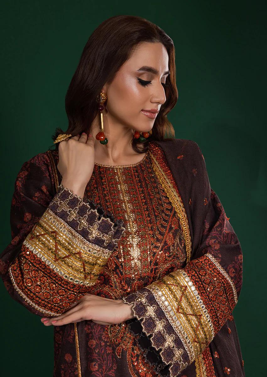 Qalamkar - 3 Pc (WU3PSLW25SE9O9) - Image 5