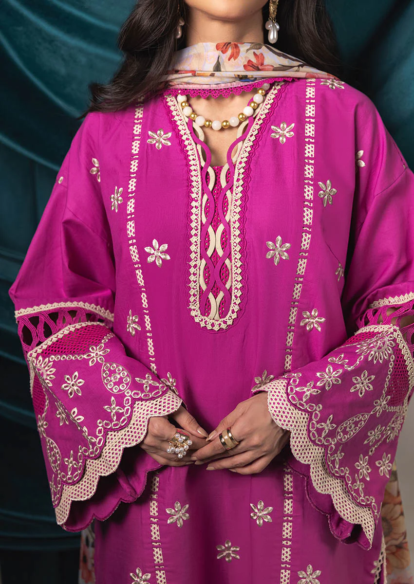 Gul-E-Dowdi - 3 Pc (WUS25E3074) - Image 3