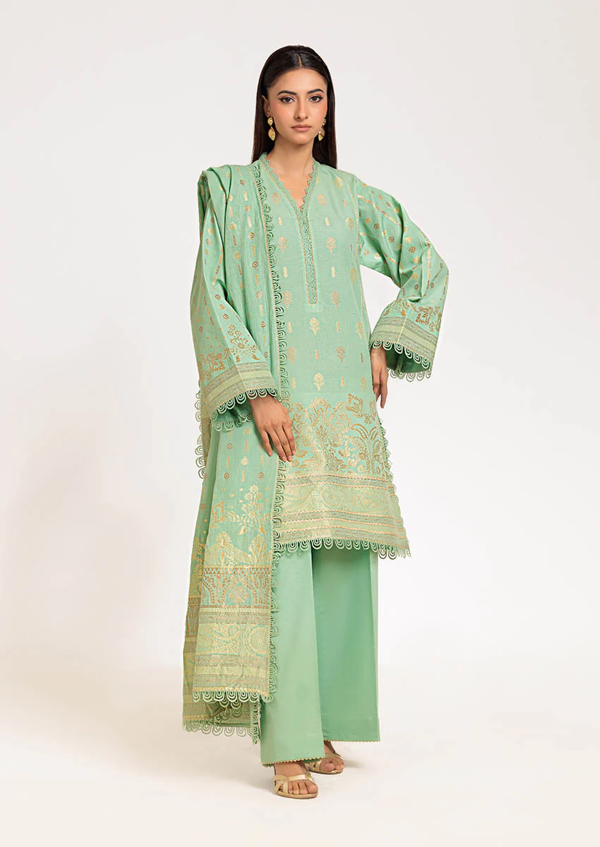 MT-Green-Jacquard-3 Pc (WUS25J3001) - Image 5
