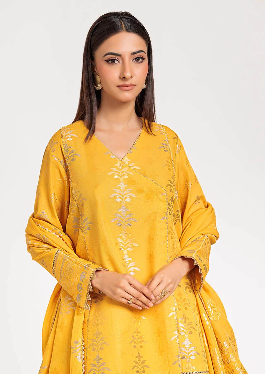 Yellow-Jacquard-3 Pc (WUS25J3006) - Image 3