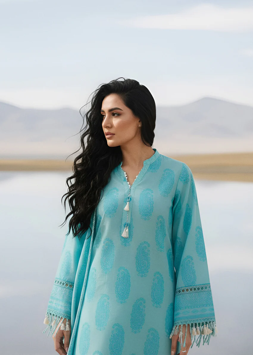 Sky-Blue-Jacquard-3 Pc (WUS25J3041) - Image 3