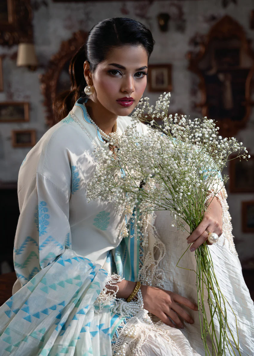 Cream-Jacquard-3 Pc (WUS25JD3050) - Image 3