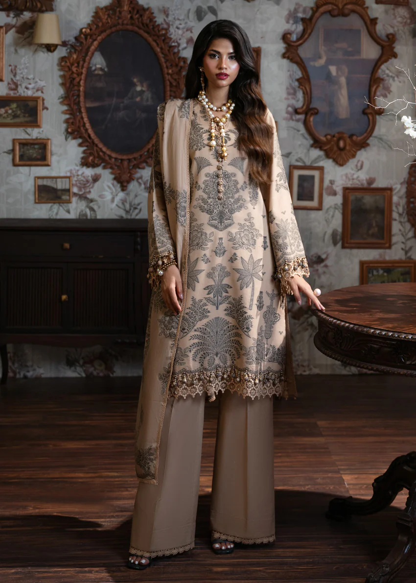 Brown-Jacquard-3 Pc (WUS25JD3058)