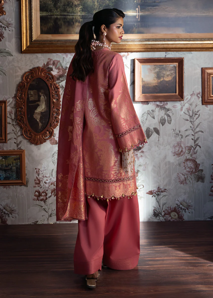 Pink-Jacquard-3 Pc (WUS25JD3059) - Image 2