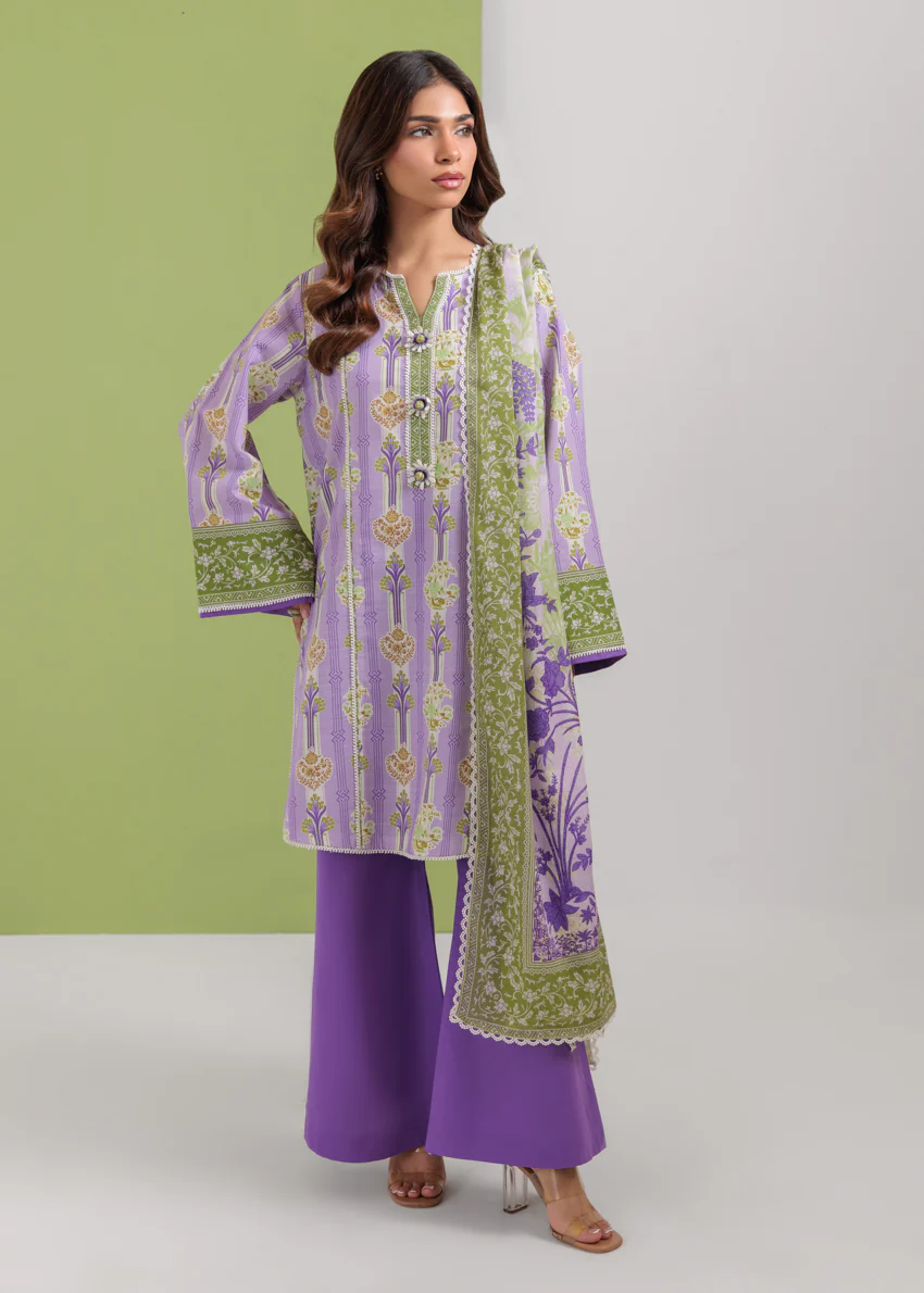 Mughal Artistry - 3 Pc (WUS25P3041)