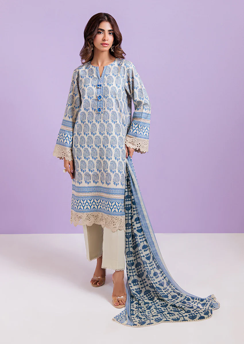 Indira Print - 3 Pc (WUS25P3200) - Image 7