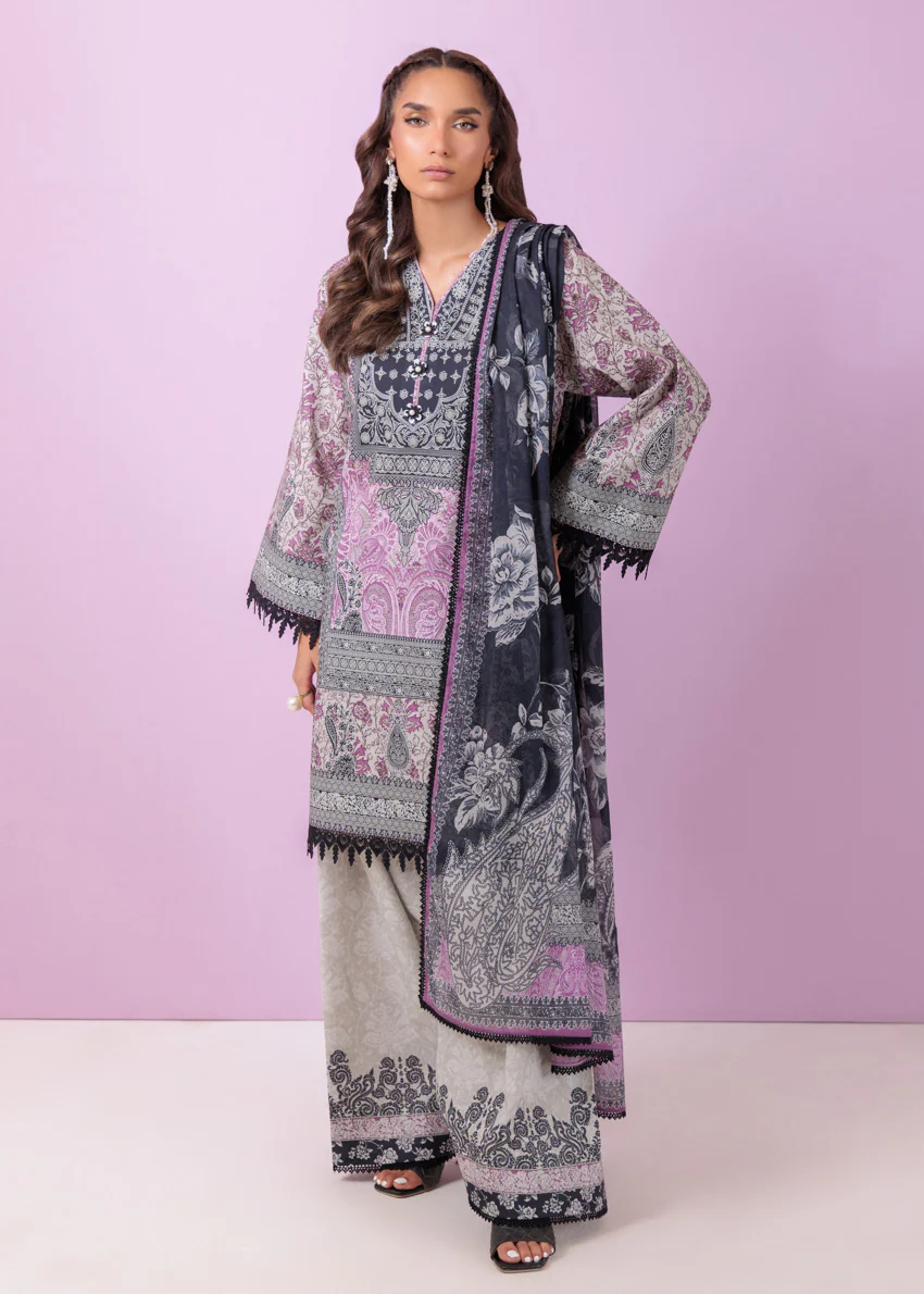 Jaipuri Floral - 3 Pc (WUS25P3236)