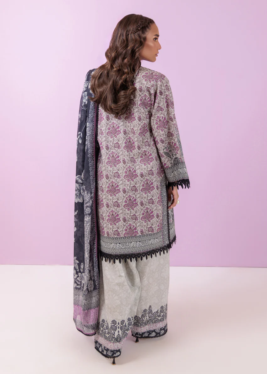 Jaipuri Floral - 3 Pc (WUS25P3236) - Image 2
