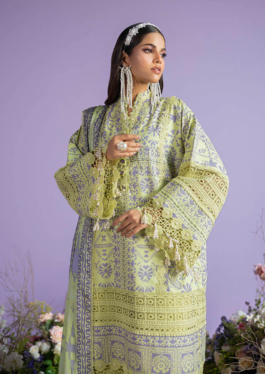 Indo Floral - 3 Pc (WUS25P3293) - Image 6