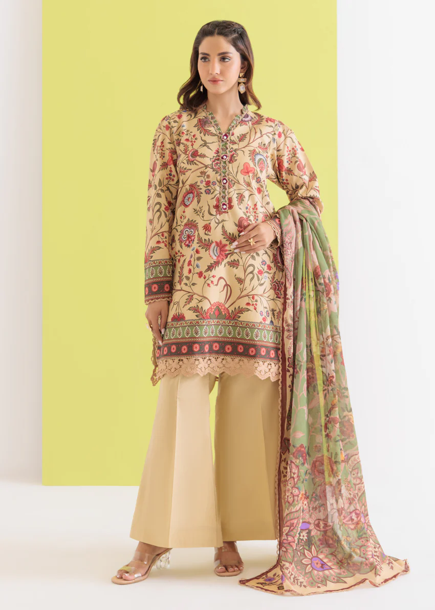 Mughal Eden - 3 Pc (WUS25P3335)