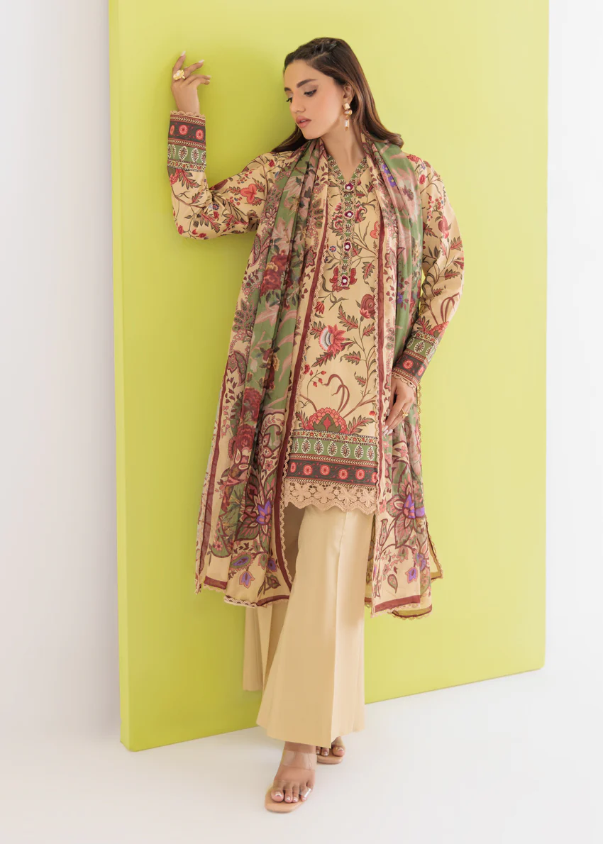 Mughal Eden - 3 Pc (WUS25P3335) - Image 5