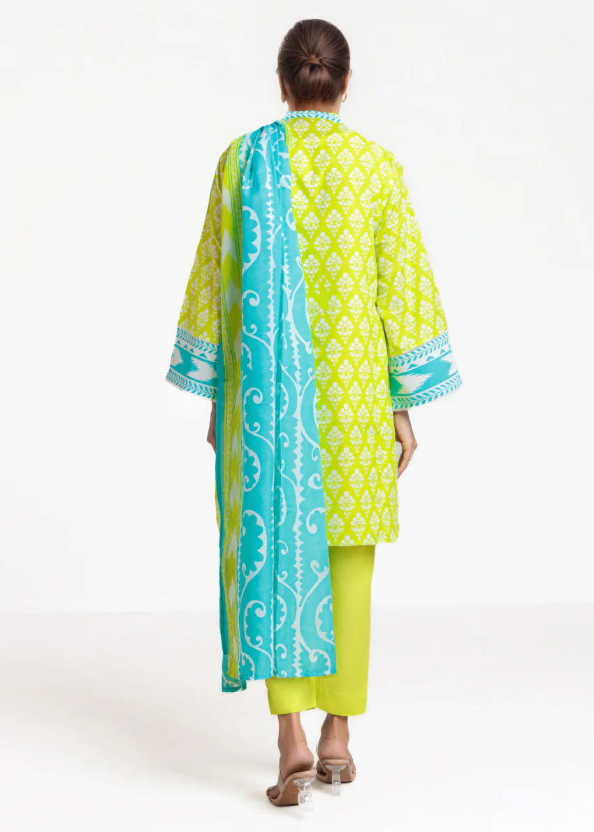 N-Green- Cotton-3 Piece (WUS25P3364P) - Image 3