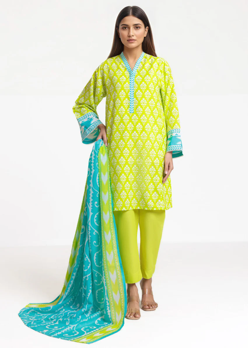 N-Green- Cotton-3 Piece (WUS25P3364P) - Image 4
