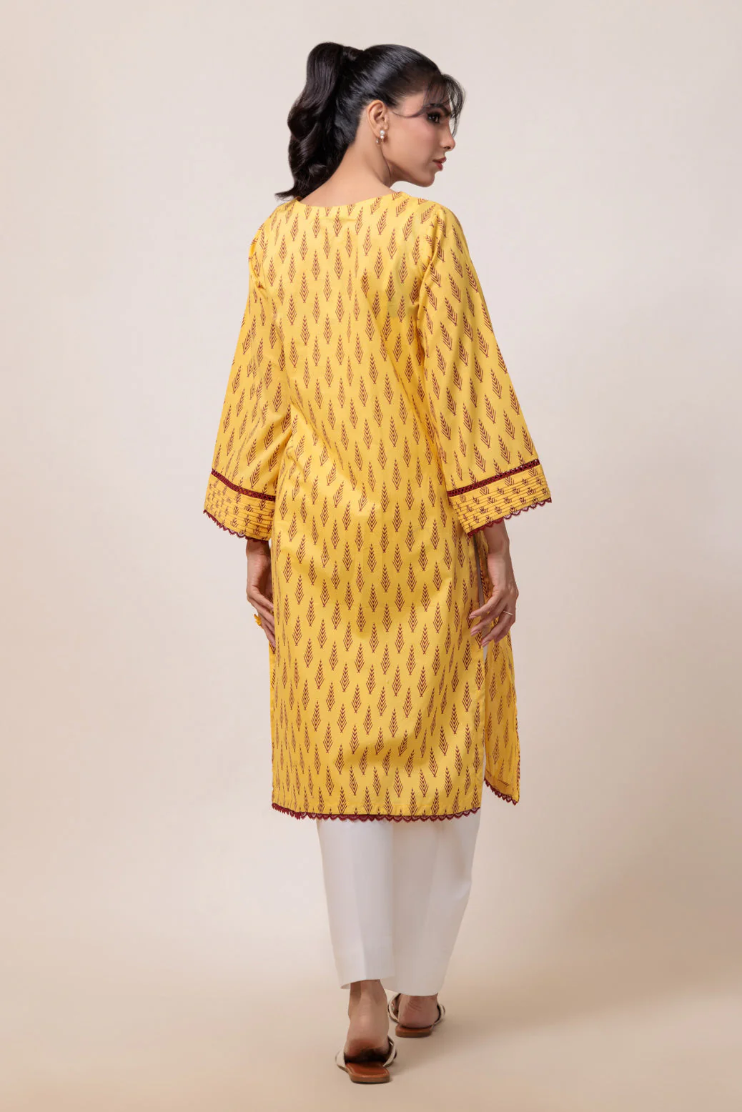 YELLOW-CAMBRIC-1 PIECE (PWS1241P04) - Image 2