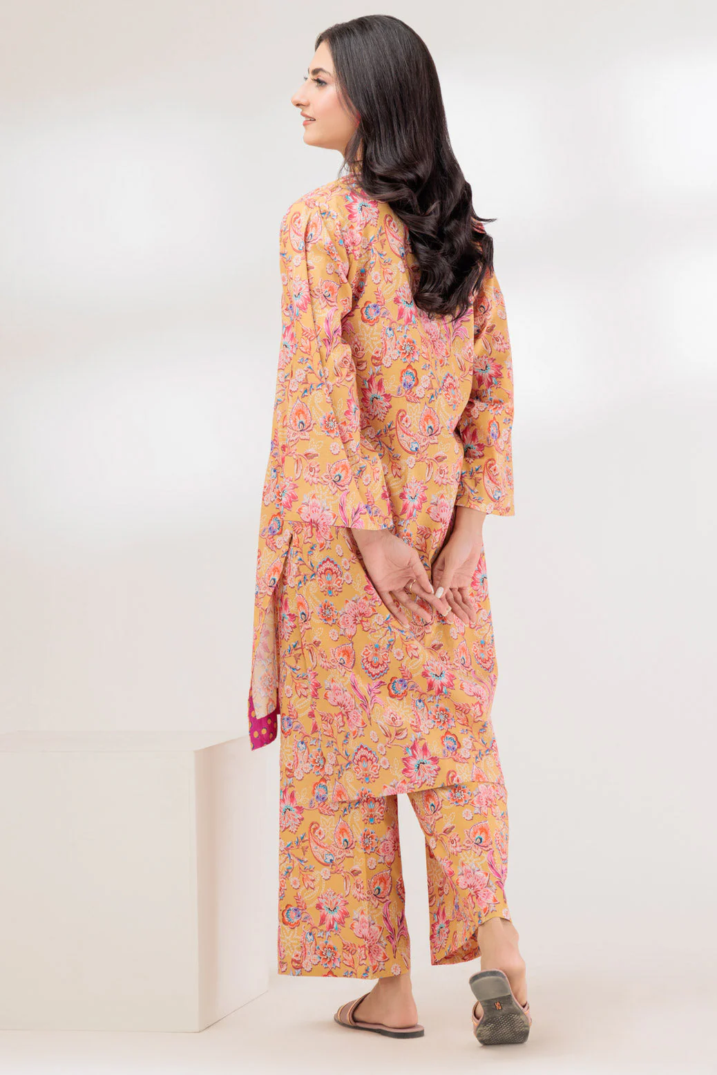 YELLOW-CAMBRIC-2 PIECE (BSAS232P40) - Image 3