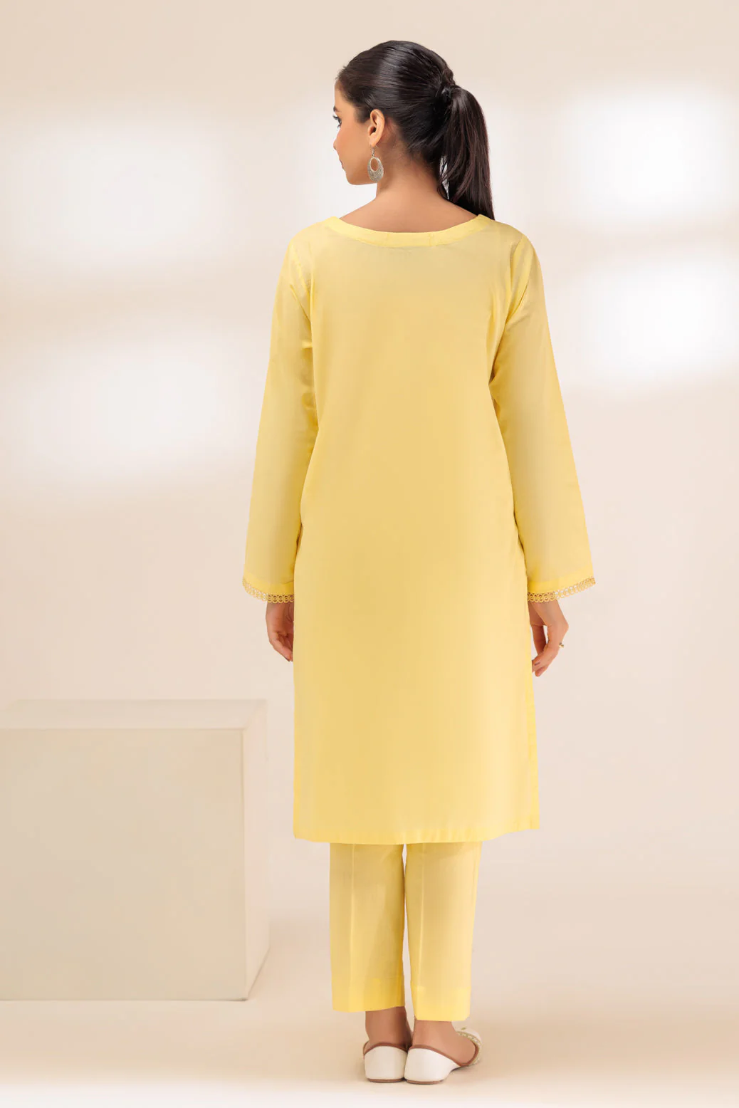 YELLOW-CAMBRIC-2 PIECE (BSHS232P07) - Image 3