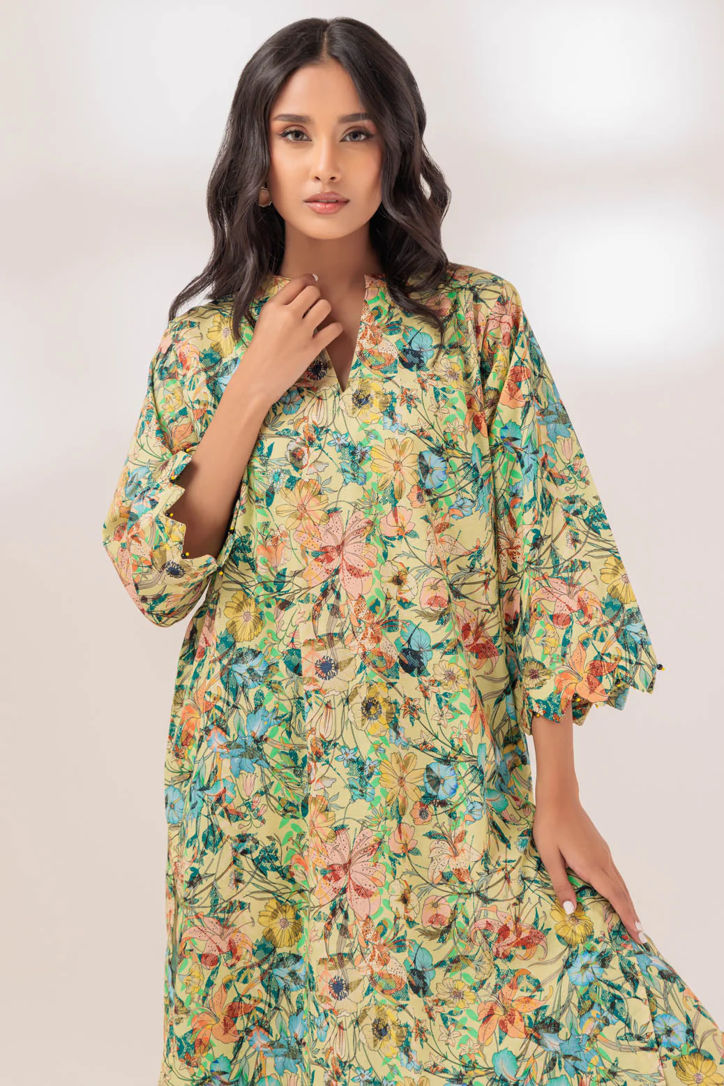 YELLOW-CAMBRIC-2 PIECE (PWS3232P13) - Image 2