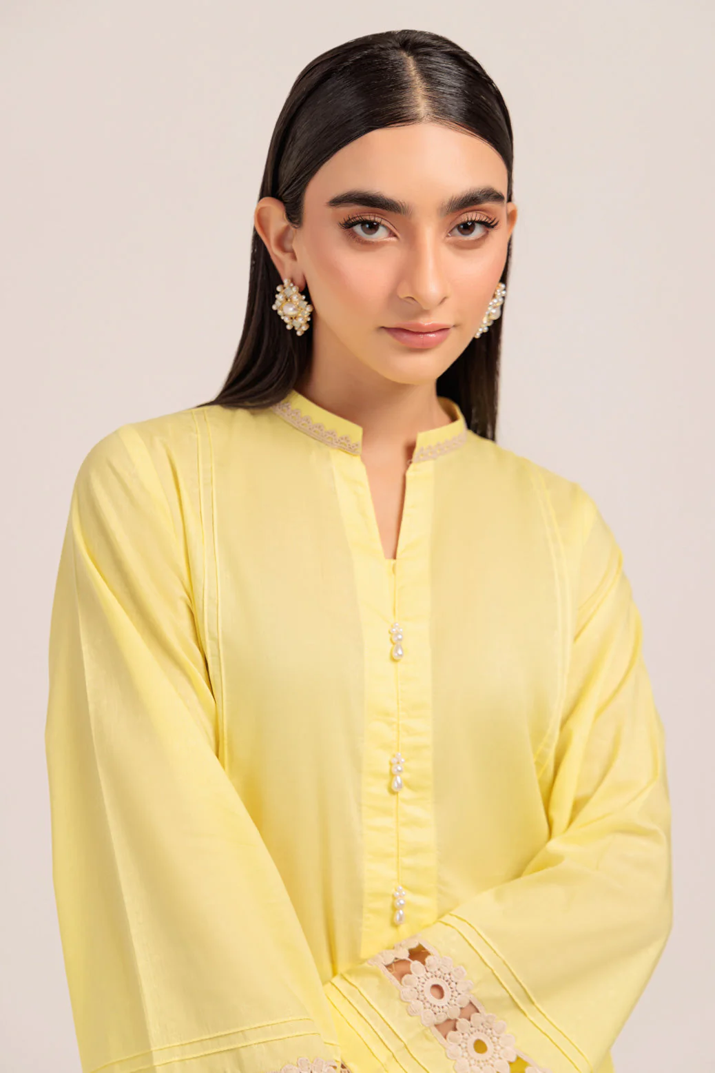 YELLOW-CAMBRIC-2 PIECE (PWS6242P07) - Image 2