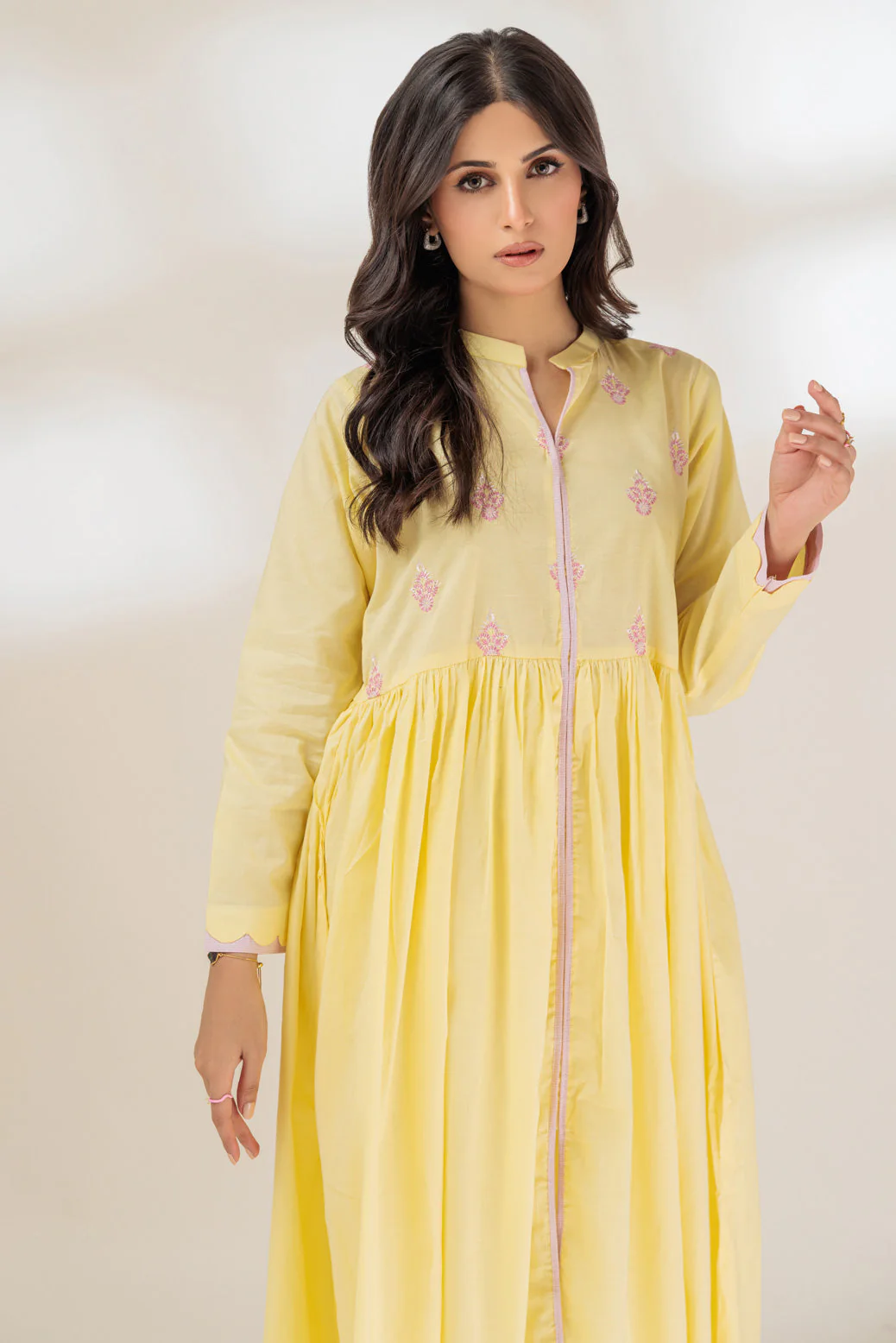 YELLOW-CAMBRIC-2 PIECE (SRLS232P01) - Image 3