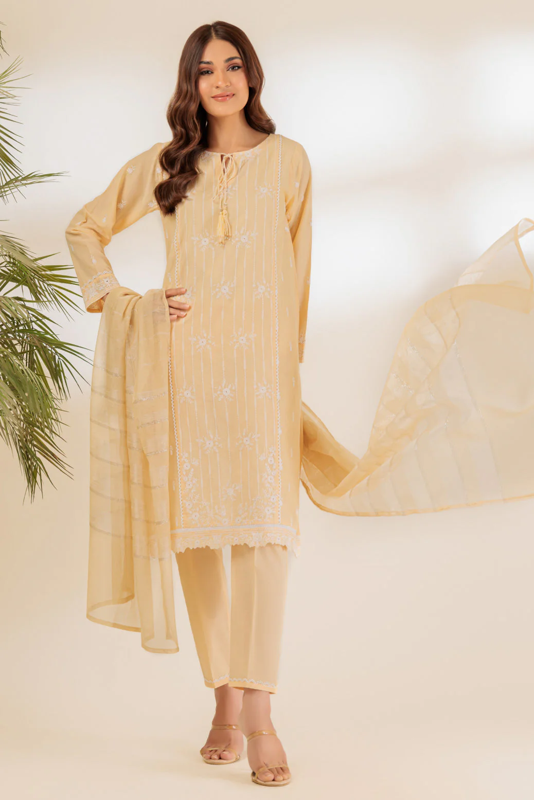 YELLOW-CAMBRIC-3 PIECE (1S24K3P245) - Image 3