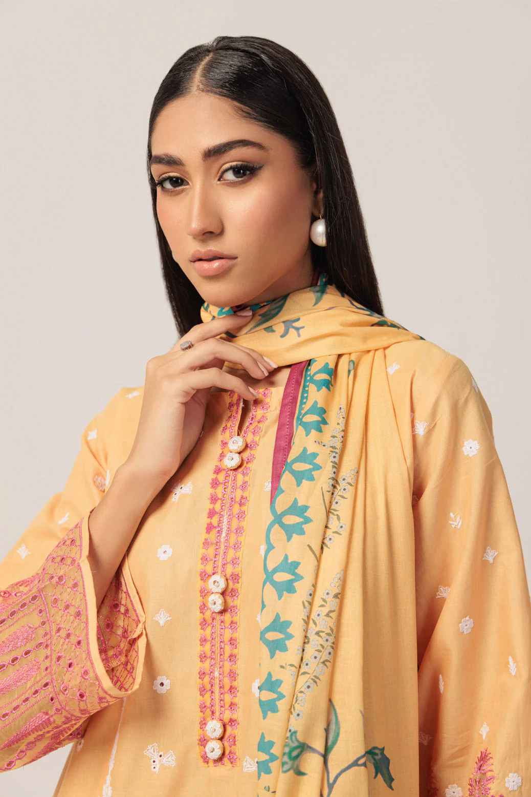 YELLOW-CAMBRIC-3 PIECE (BPS1243P14) - Image 3
