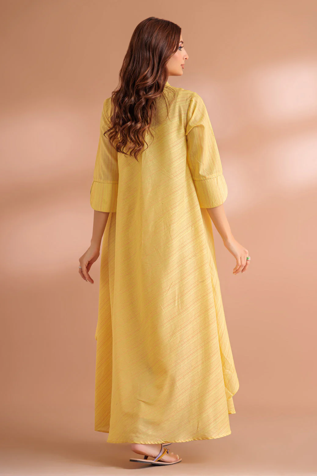 YELLOW-COTTON-2 PIECE (SRLS232P27) - Image 4