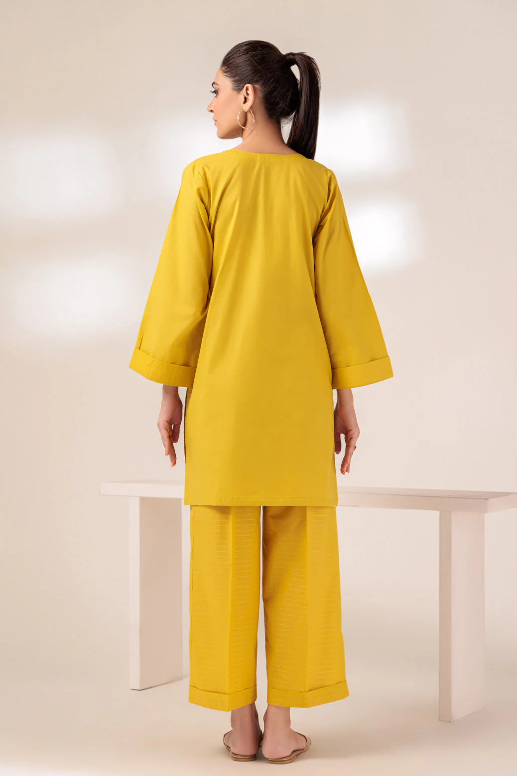 YELLOW-DOBBY-2 PIECE (SSS232P27) - Image 5