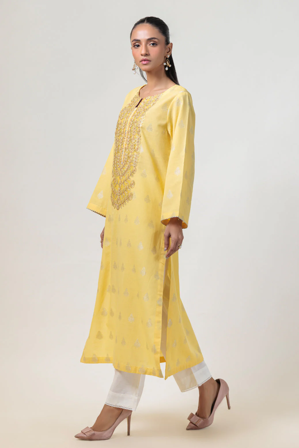 YELLOW-JACQUARD-1 PIECE (PWS5241P04) - Image 3