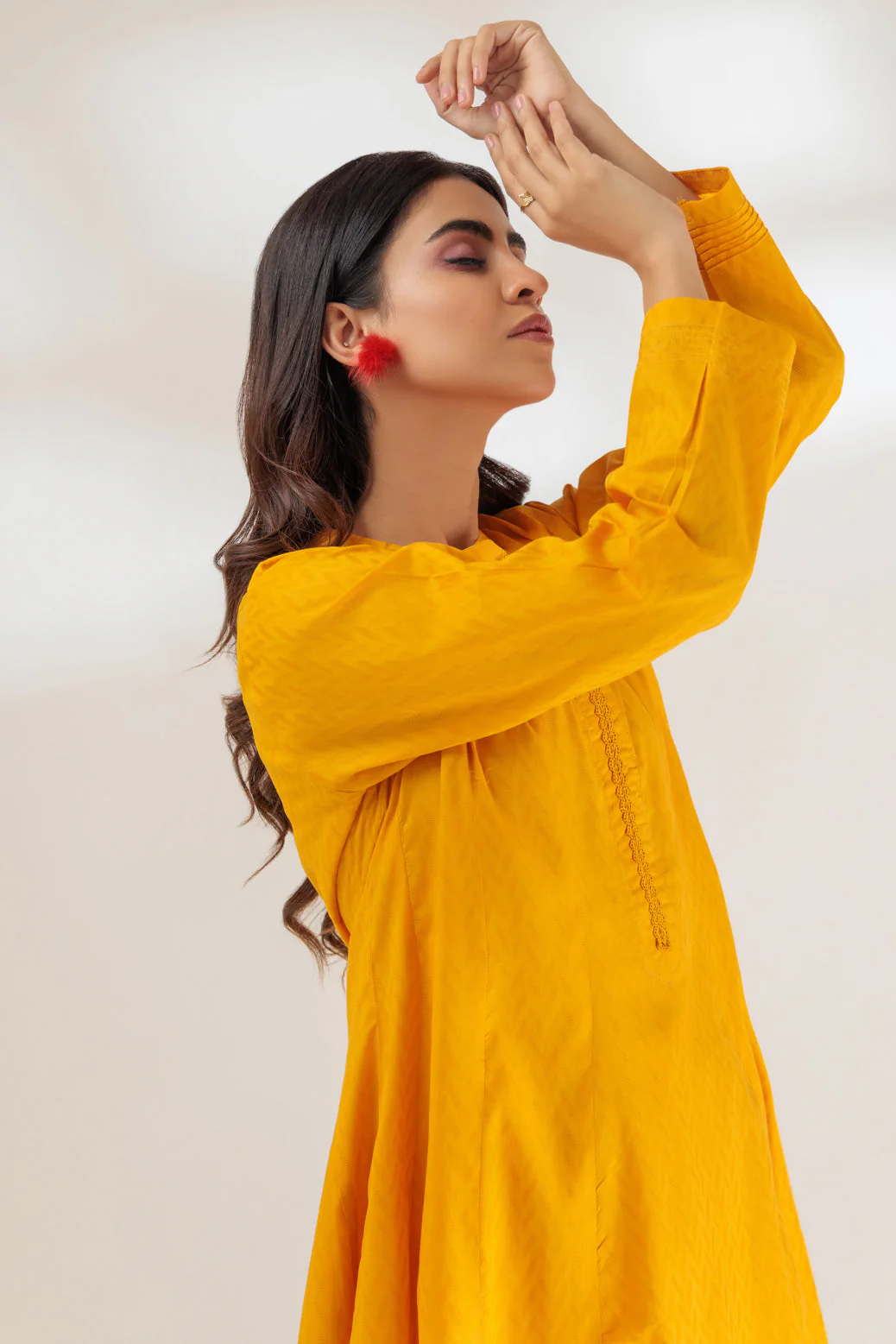 YELLOW-JACQUARD-2 PIECE (BSAS232P36) - Image 2