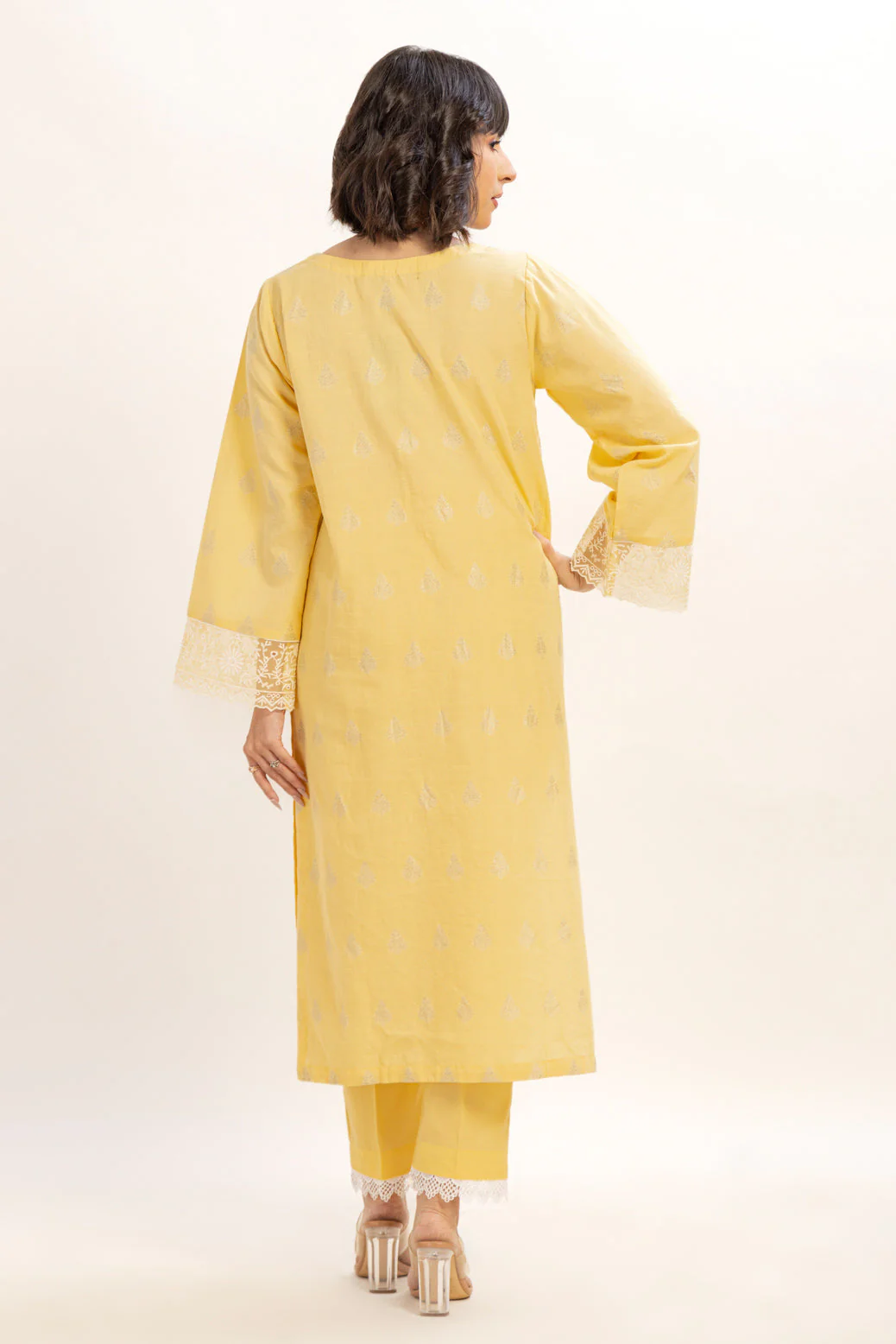 YELLOW-JACQUARD-2 PIECE (SS1242P12) - Image 5