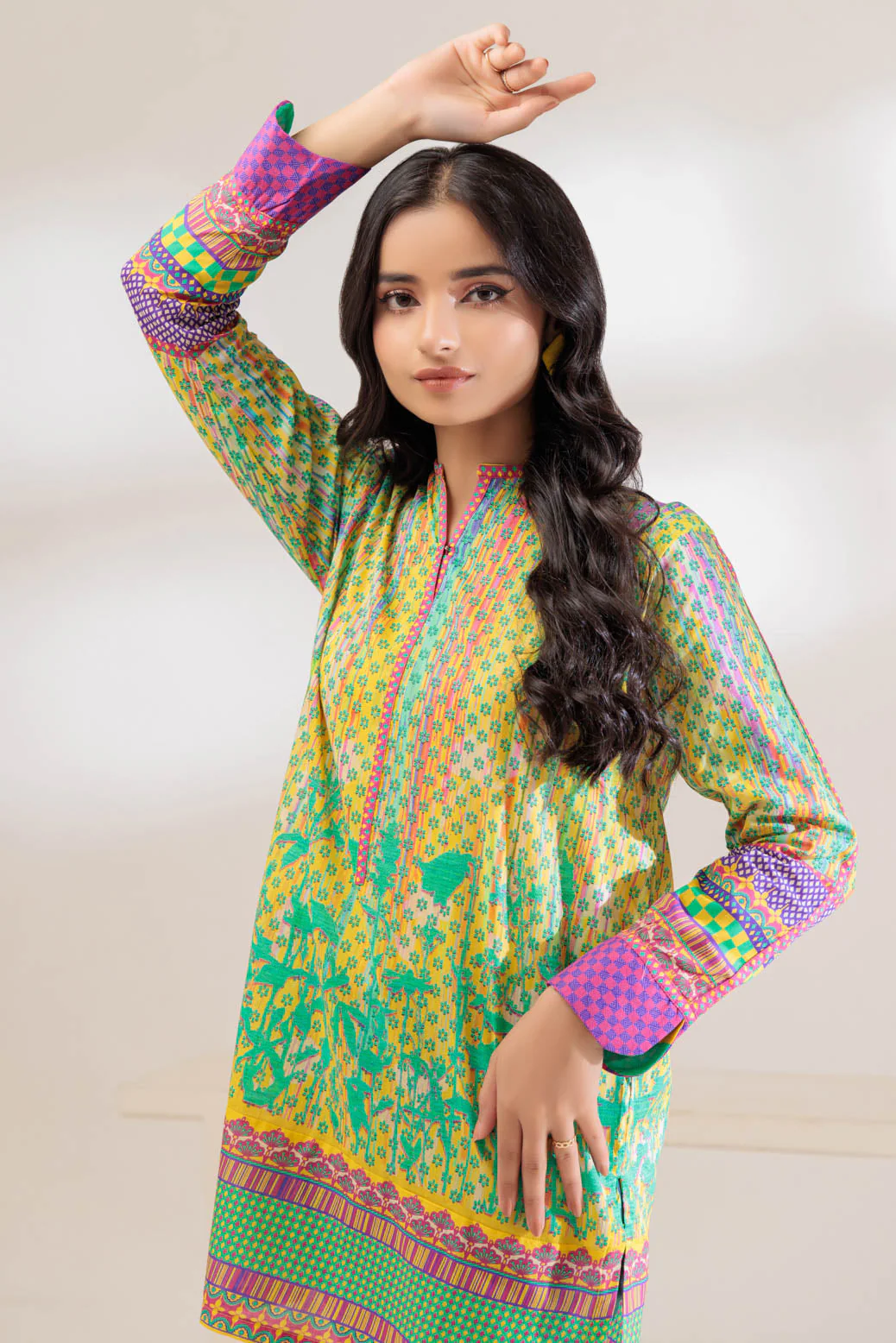 YELLOW-LAWN-1 PIECE (BAAK231P05) - Image 2