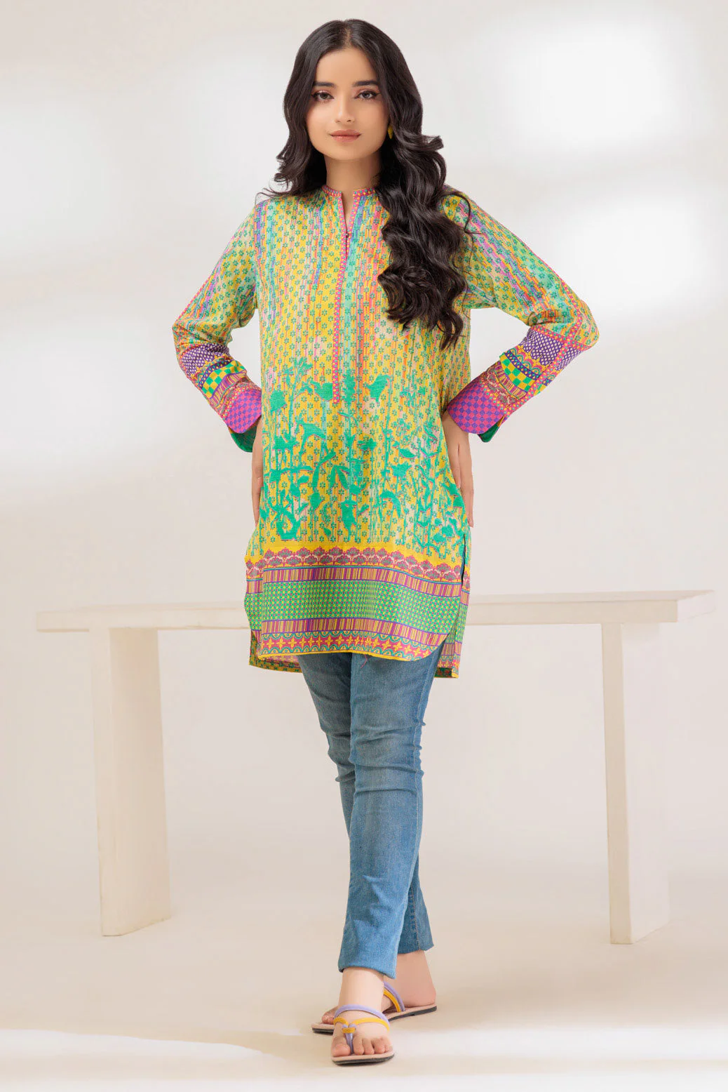 YELLOW-LAWN-1 PIECE (BAAK231P05) - Image 3