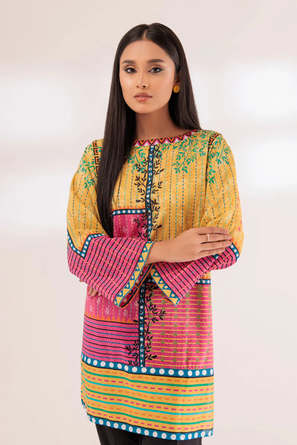 YELLOW-LAWN-1 PIECE (BAAK231P07) - Image 2