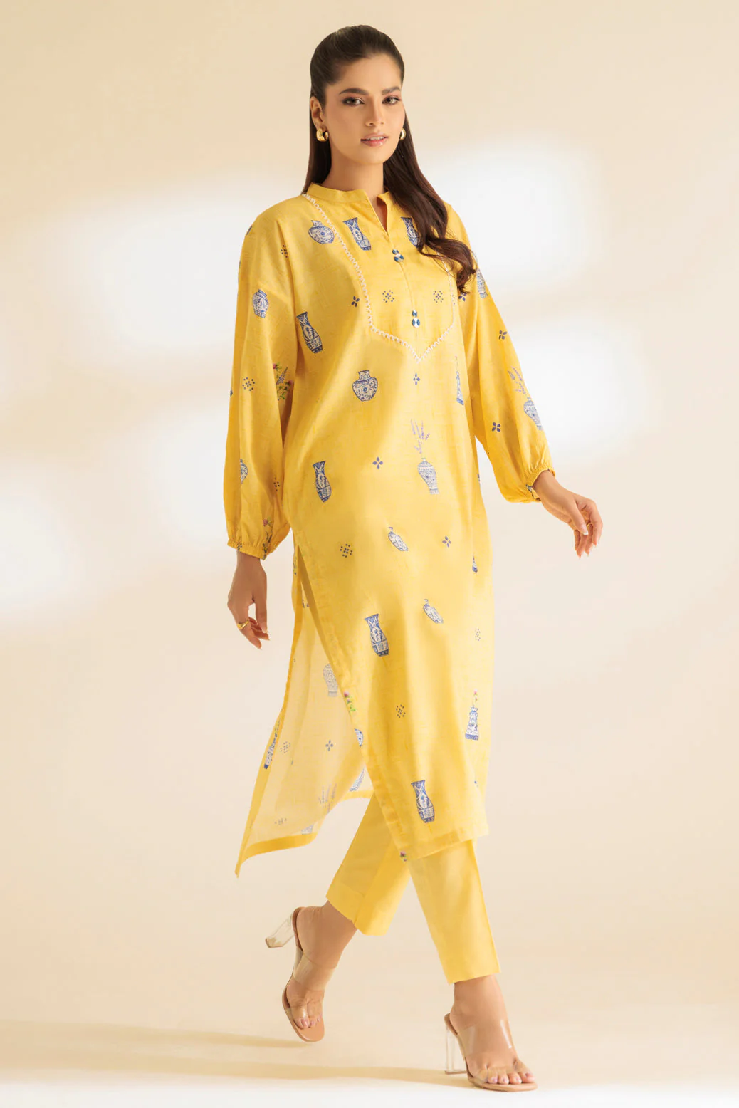 YELLOW-LAWN-2 PIECE (1S24B2P213) - Image 3
