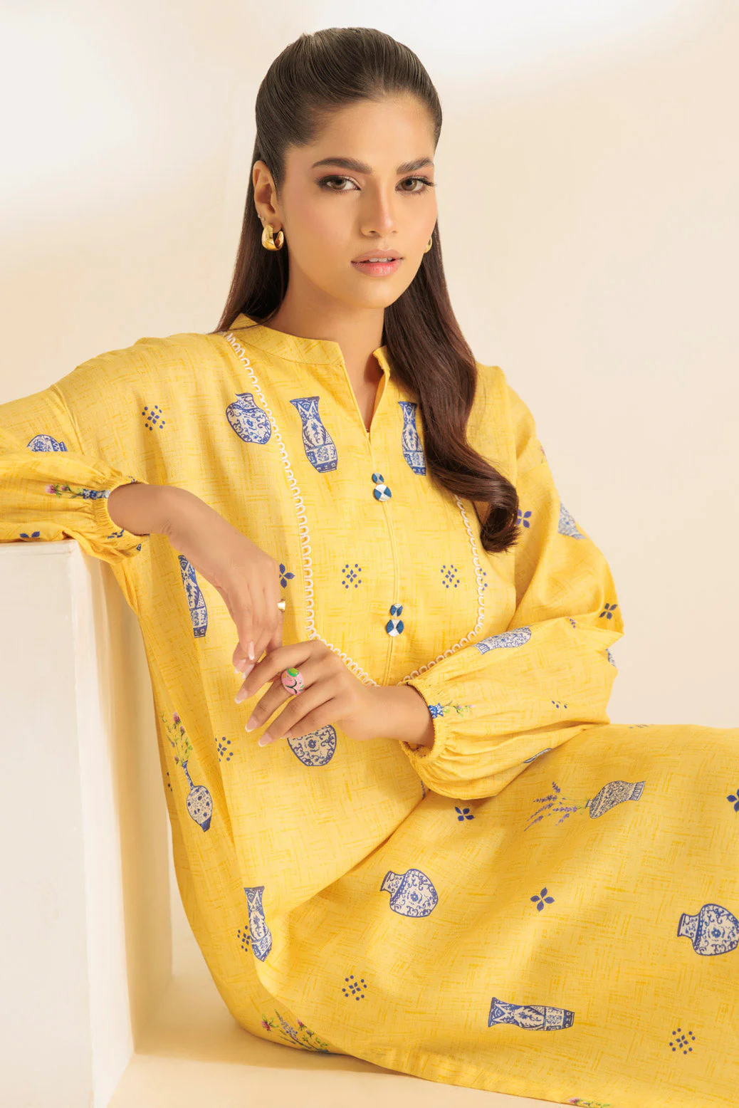 YELLOW-LAWN-2 PIECE (1S24B2P213) - Image 4