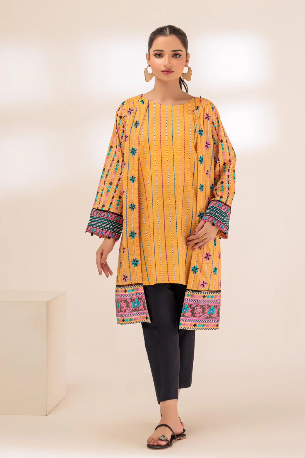 YELLOW-LAWN-2 PIECE (AAK232P01) - Image 2
